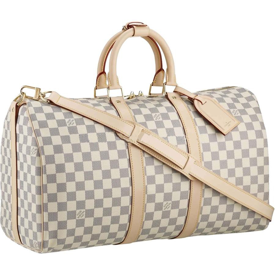 Fake Louis Vuitton Keepall 45 Damier Azur Canvas N48223 Online